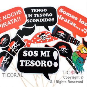 PHOTO PROPS PIRATAS X12 PHOTO PROPS PIRATAS X12